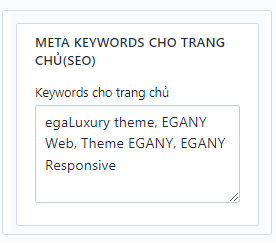 Meta Keywords